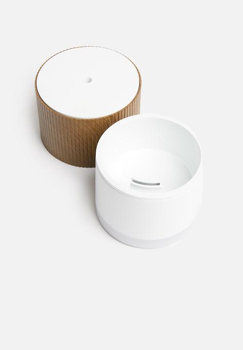 Aura - Clarity diffuser - wood & white