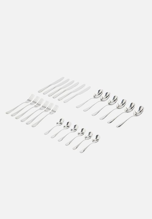 Nicolson Russell - Bella casa ravioli 24pce cutlery set - silver