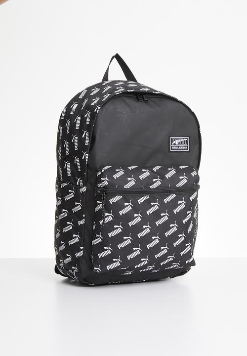PUMA - Puma academy backpack - black & white