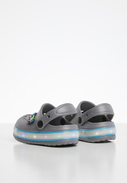 Pop Candy - Light up clog - grey & blue