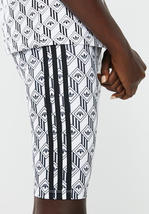 adidas Originals - Graphics cycling shorts - black & white
