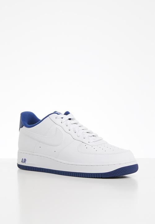 Nike - Air Force 1 '07 - white / deep royal-white