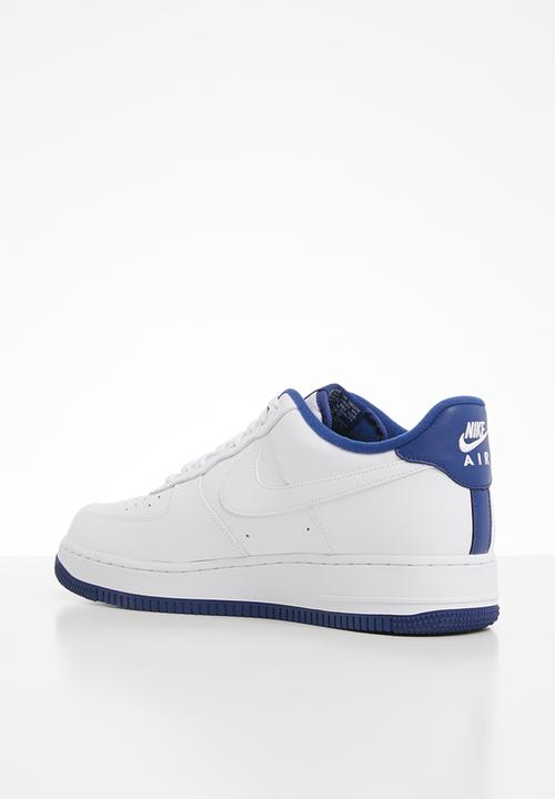 Nike - Air Force 1 '07 - white / deep royal-white