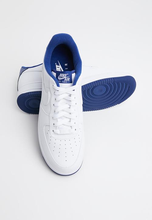 Nike - Air Force 1 '07 - white / deep royal-white