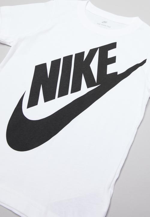 Nike - Nike boys jumbo futura tee - white
