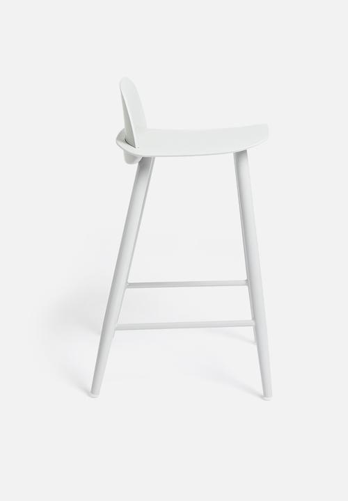 Sixth Floor - Felix kitchen stool - light grey