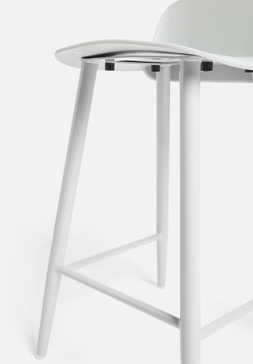 Sixth Floor - Felix kitchen stool - light grey