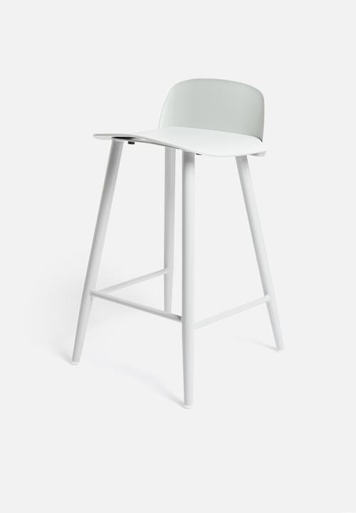 Sixth Floor - Felix kitchen stool - light grey