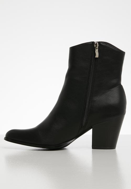 Miss Black - Cowgirl boot - black