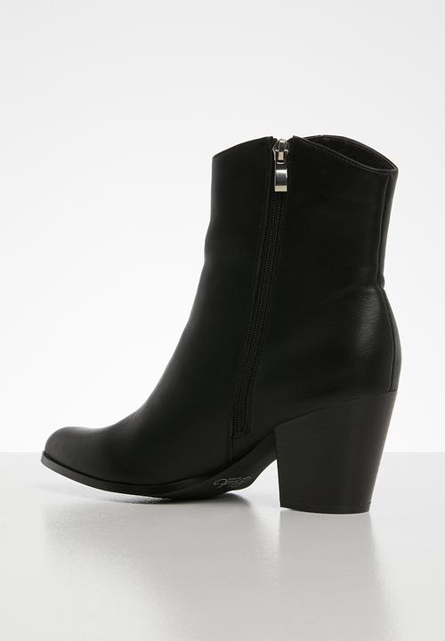 Miss Black - Cowgirl boot - black