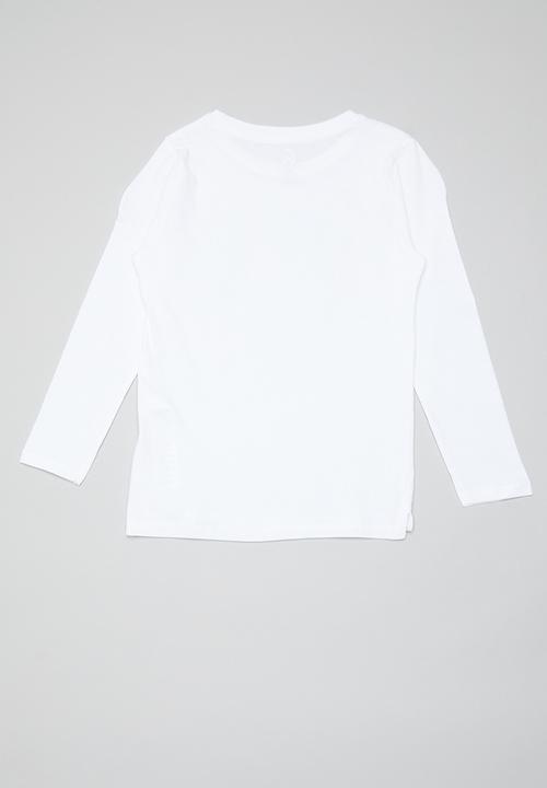 Cotton On - Penelope long sleeve tee - white