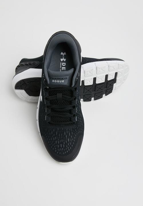 Under Armour - UA w charged rogue 2 - black / halo gray / white