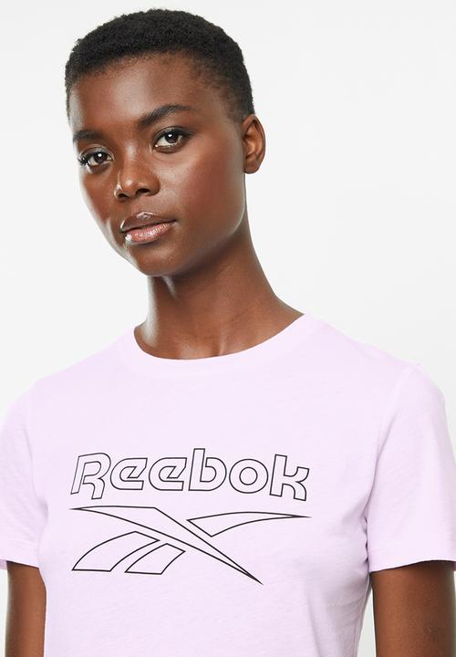Reebok - Te graphic delta tee - pink