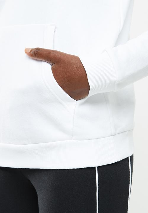 Reebok - Classic logo hoodie - white