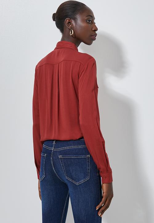 Superbalist - Utility style shirt - rust