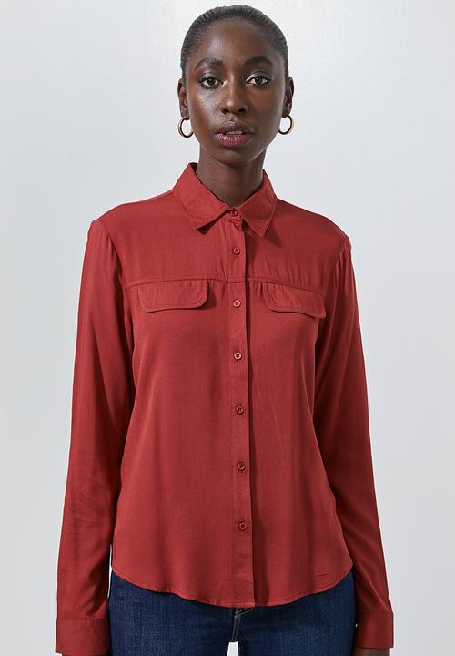 Superbalist - Utility style shirt - rust