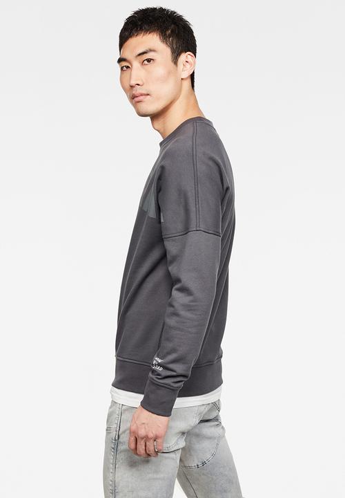 G-STAR - G-star graphic sweater - grey