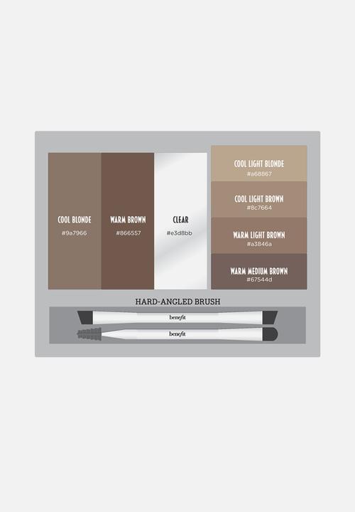 Benefit Cosmetics - Brow Zings Pro Palette - Light to Medium