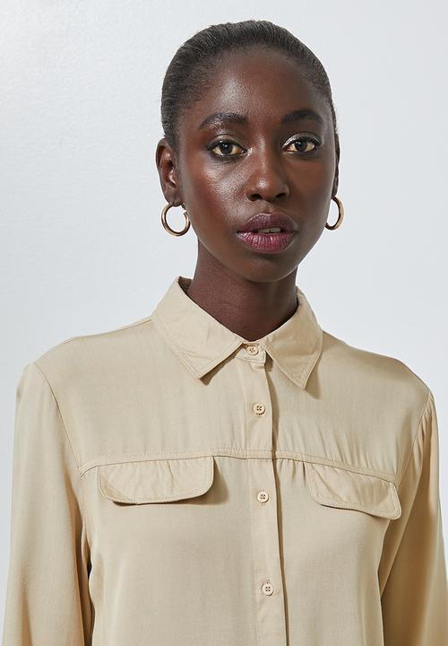 Superbalist - Utility style shirt - beige