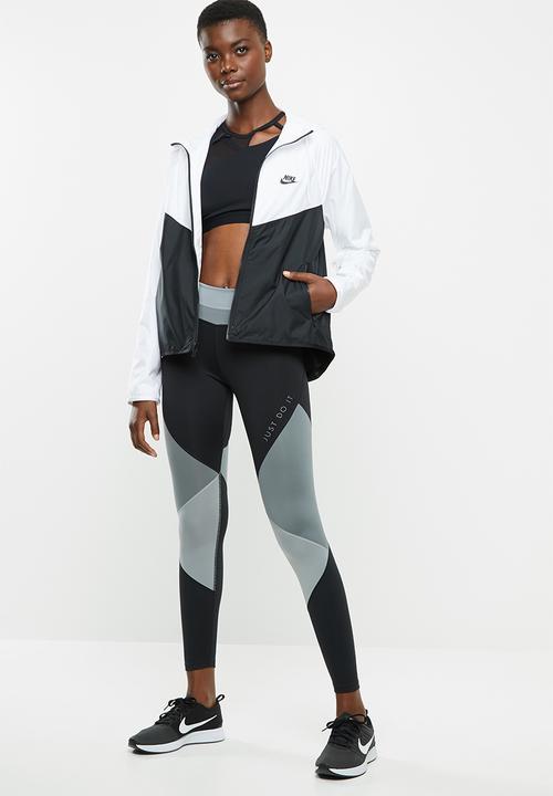 Nike - Nsw windrunner jacket - black & white