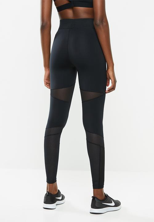 Nike - Nike performance luxe mesh tights - black
