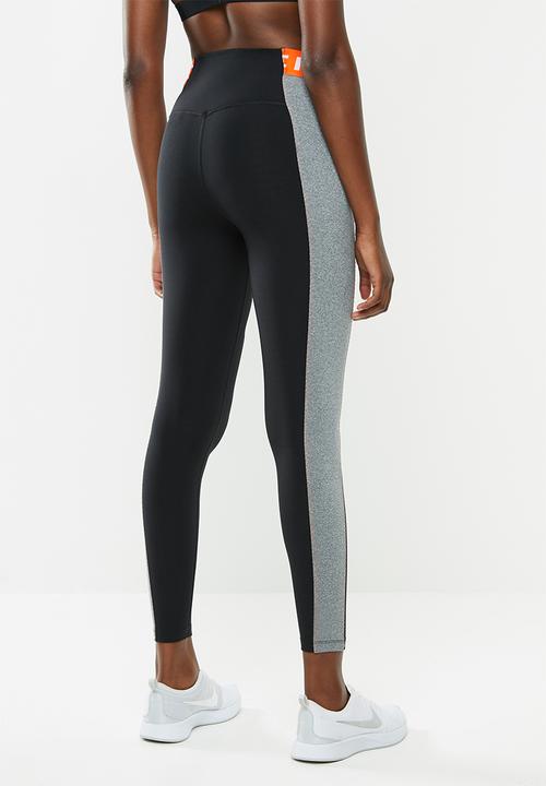 Nike - Nike power tights - black & grey