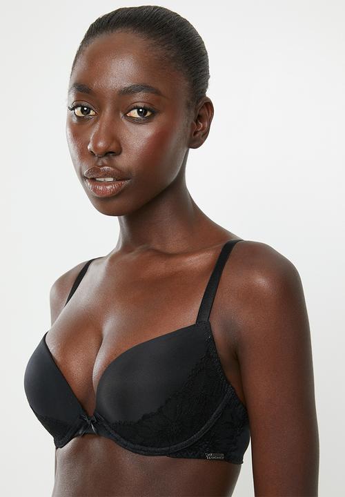 Wonderbra - 2 sizes up bra - black