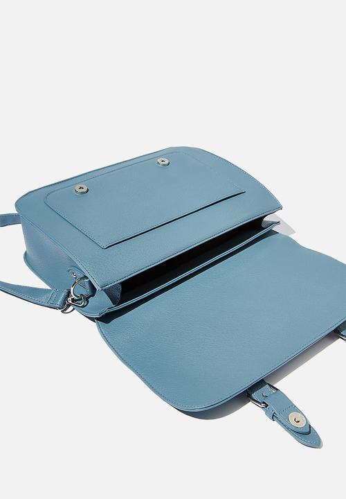 Typo - Milton satchel - petrol blue