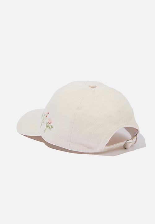 Rubi - Kaia cap - ecru floral line up
