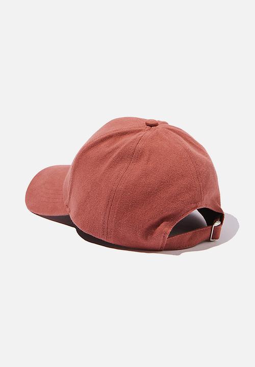 Rubi - Selina structured cap - canyon rose minimalist