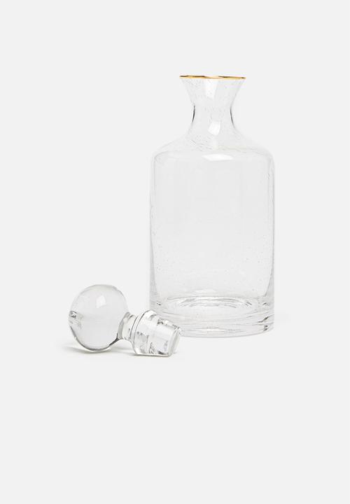 Excellent Houseware - Stopper glass carafe - clear