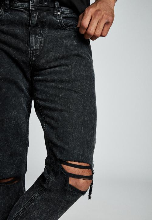 Cotton On - Slim fit jeans - black 