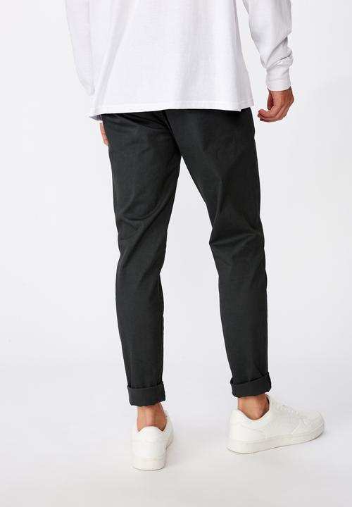 Cotton On - Skinny stretch chino - deep green