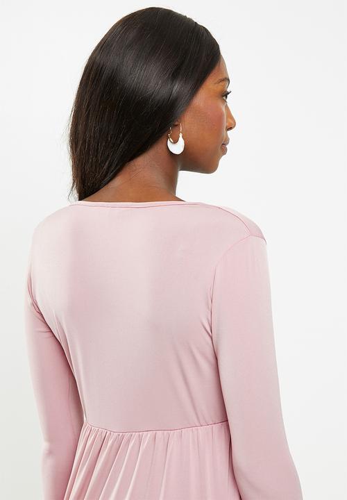 Superbalist - Maternity mock wrap - pink 