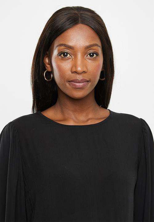 Superbalist - Maternity Tier midi dress - black