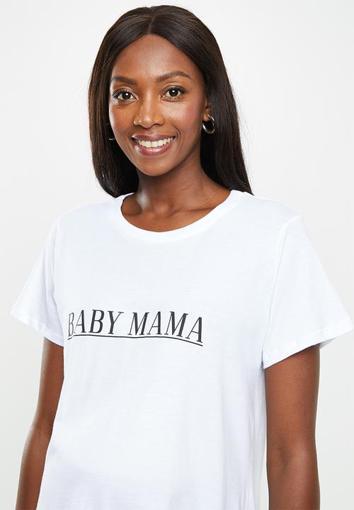Superbalist - Printed tee - white 