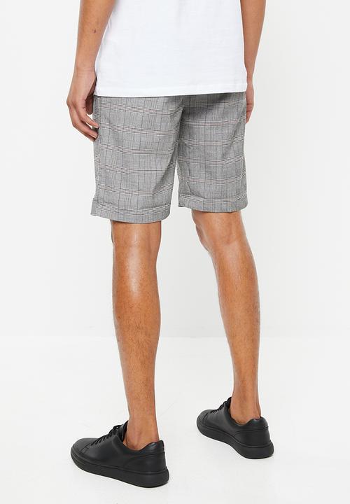 Cotton On - Washed chino short - grey