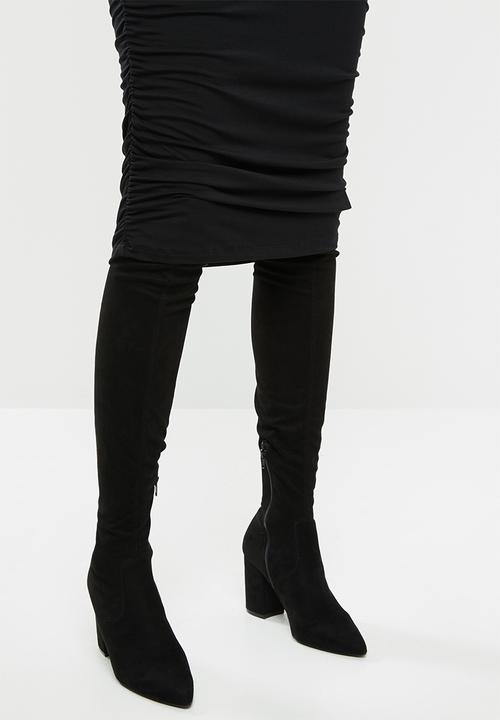 Superbalist - Ruched maternity skirt - black