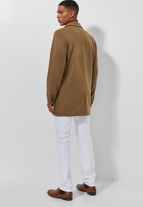 Superbalist - Smart overcoat - brown