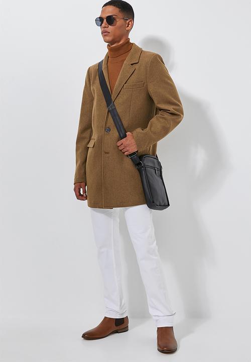 Superbalist - Smart overcoat - brown