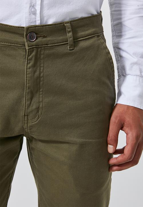 Superbalist - Caleb slim chino - khaki 