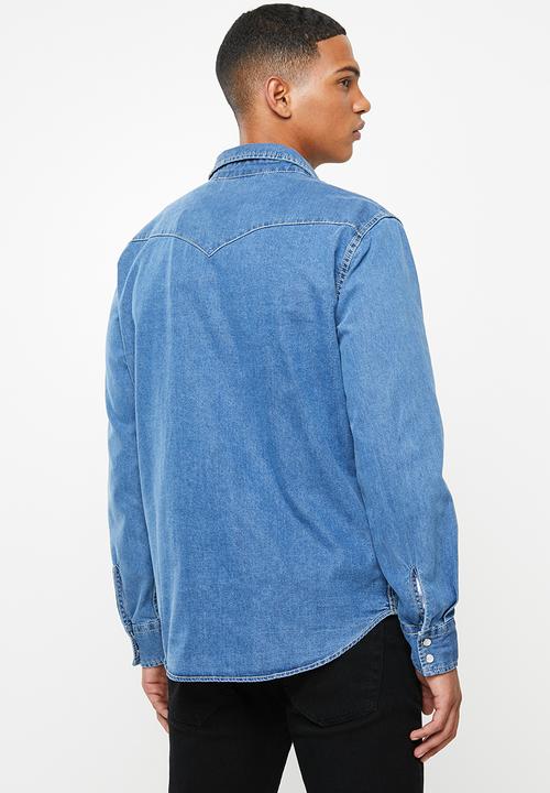 Levi’s® - Classic western denim shirt - blue