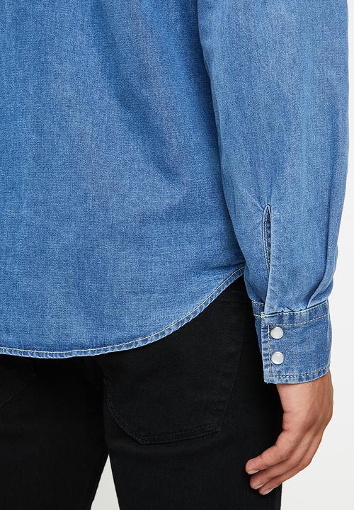Levi’s® - Classic western denim shirt - blue