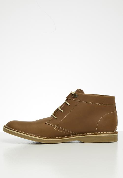 Grasshoppers - Orlando leather lace up - tan
