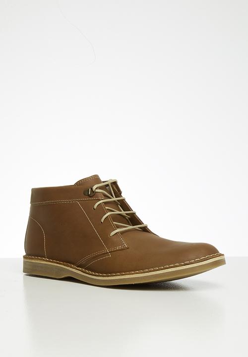 Grasshoppers - Orlando leather lace up - tan