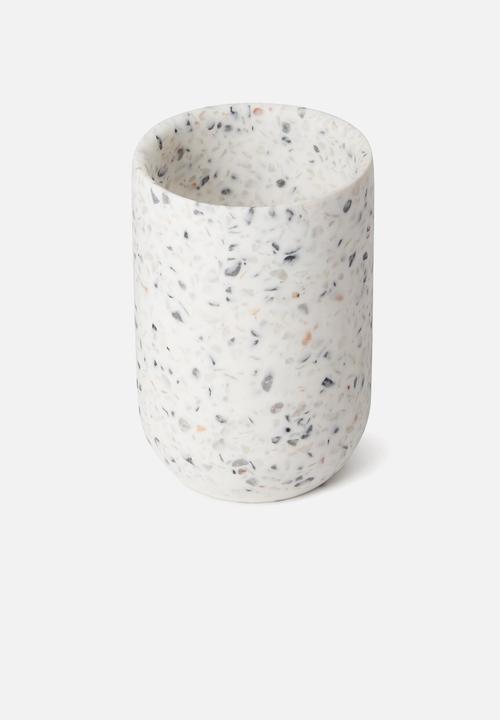 Umbra - Junip tumbler - terrazzo