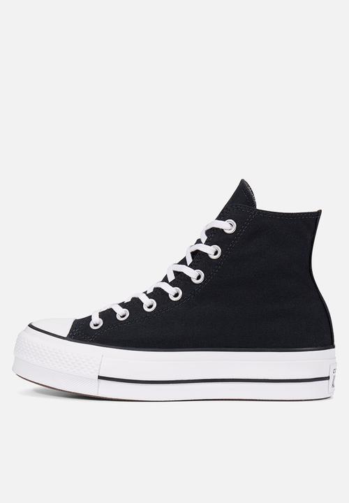 Converse - Hi Chuck Taylor All Star Lift Platform Canvas - Black/White/White