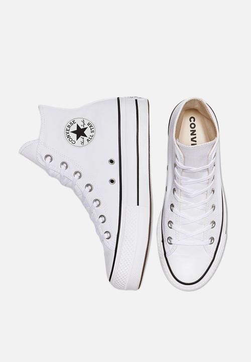 Converse - Hi Chuck Taylor All Star Lift Platform Canvas - White/Black/White