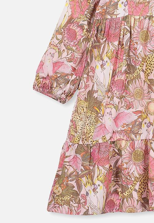 Cotton On - Ebony long sleeve dress - australiana