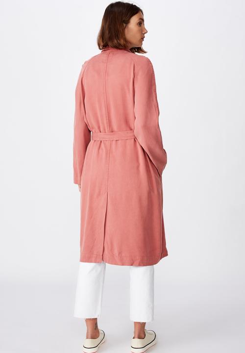 Cotton On - Must have trench - pink 